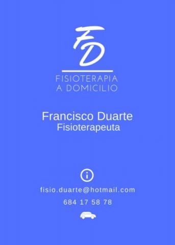 Domfisio Fisioterapia A Domicilio Tenerife, Francisco Duarte