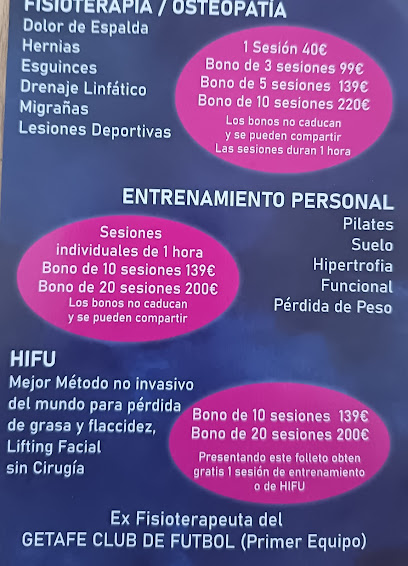 Fisioterapia Y Osteopatia Debod