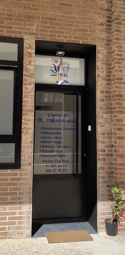 Centro De Fisioterapia Higia. Madrid