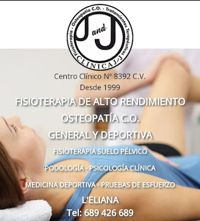 Clínica Jandj Fisioterapia Alto Rendimiento Y Osteopatía C.O. [Escuelas Oficiales]