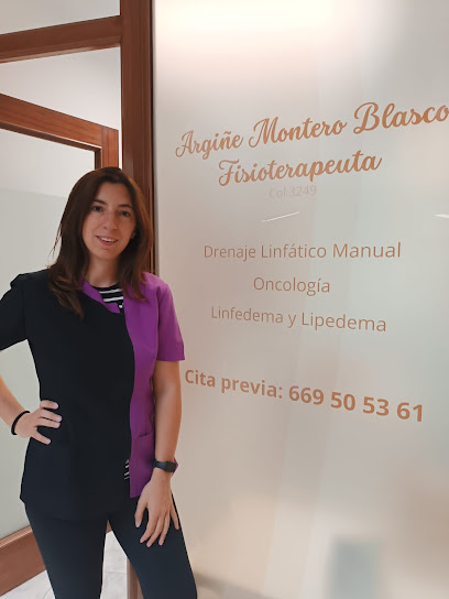 Fisioterapeuta Argiñe Montero Blasco